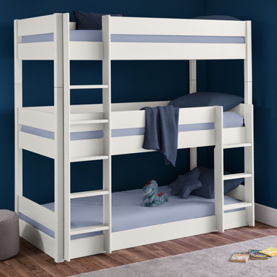 Manila Twin Over Twin Triple Sleeper Bunk Bed