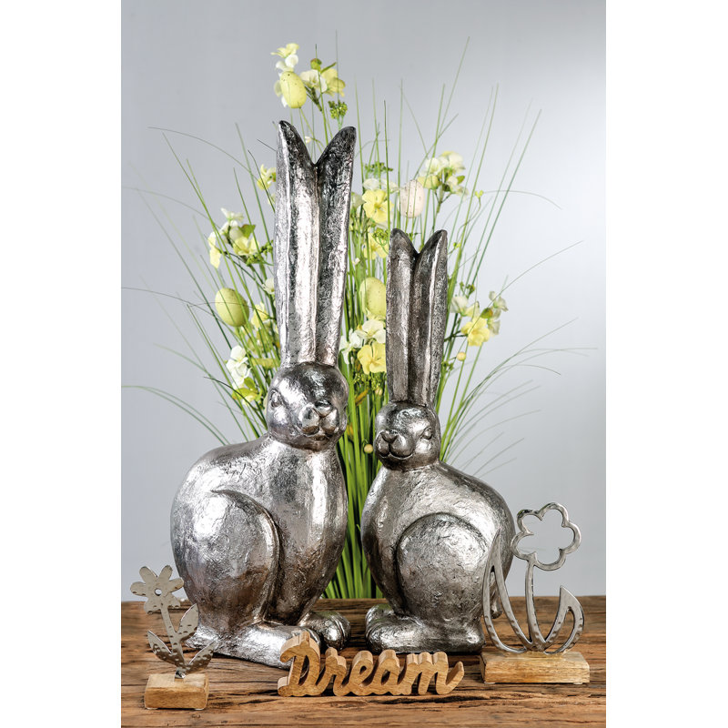 Kinloch Animals Decorative Object, Silver, 62cm H x 23cm W x 17cm D