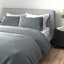 Cotton Solid Colour Duvet Cover Set with Pillowcases-30283308-30283301