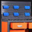 Armoire multi-outils orange