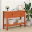 Solid Wood Top Console Table-1532758912