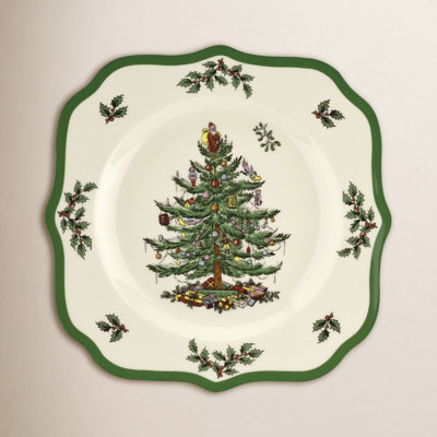 Christmas Tree 9" Salad Plate