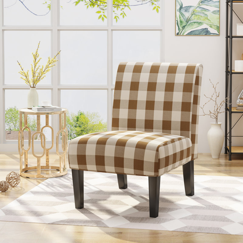 Modern Accent Chair for Living Room, Brown 
