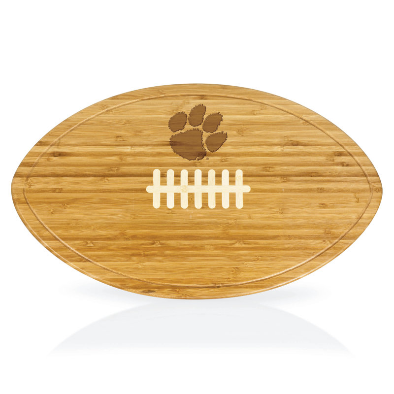 NCAA Kickoff Bamboo Cutting Board, Clemson University Tigers
