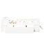 Lit plateforme en bois pleine grandeur avec garde-corps et tiroir, blanc-734108858-734108859