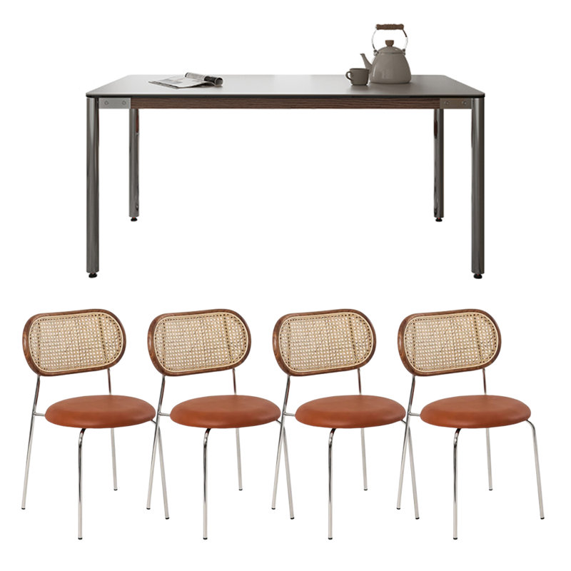 Table de salle à manger Modern, H 29,92 po x L 62,99 po x l 31,49 po