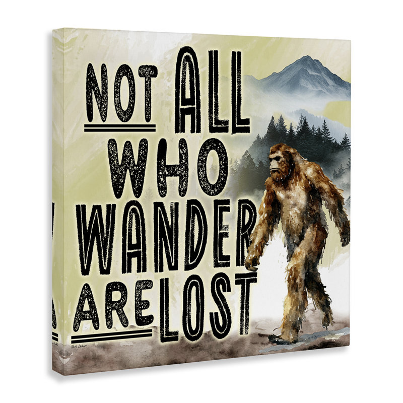 «Not All Who Wander», toile par Nicole DeCamp, H 24 po x l 24 po