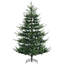Artificial Christmas Tree, Pine Hinged Xmas Tree With 1939 Realistic Branches, Steel Base, Auto Open, Green-192605117