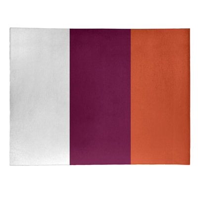 Tapis rose/orange