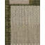 Tapis rayé vert / gris intérieur / extérieur Palominas-465157529