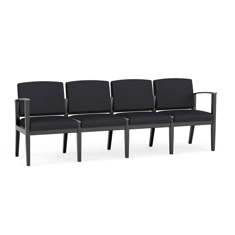 Table de bout en bois Amherst, Noir, Noir Patriot Plus