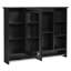 Rangement mural pour salle de bain en bois 36 po