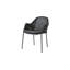 Breeze Stacking Patio Dining Armchair with Cushion-55841016-55841024