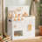 Wooden Kids Play Kitchen Set with Pizza Oven, Accessories & Cookware