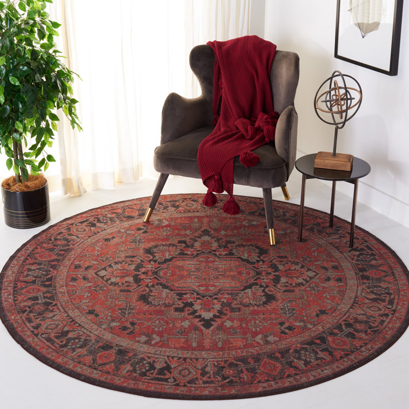 Adalia Oriental Indoor Rug, Round 6'7"
