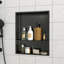 Double tablette de niche en acier inoxydable 21 "X 17"-372587857-372587859