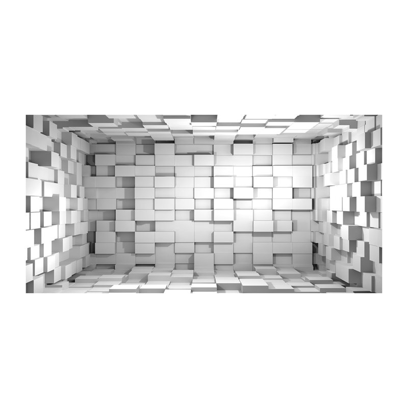 Cubes - No Frame Print on Canvas