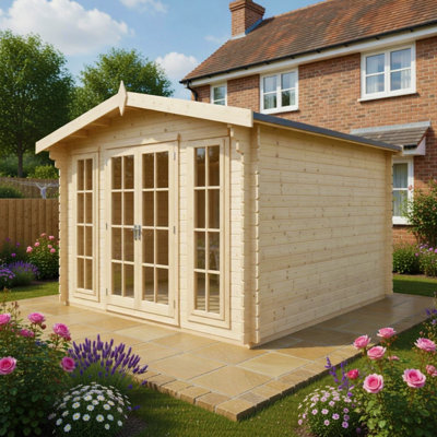 Epping 12 X 12 Ft. Log Cabin