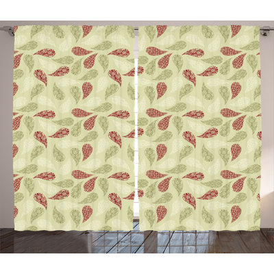 Brogyn Semi Sheer Curtain Pair