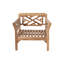Monterey Teak Outdoor Club Chair with Sunbrella Cushions-1202803214