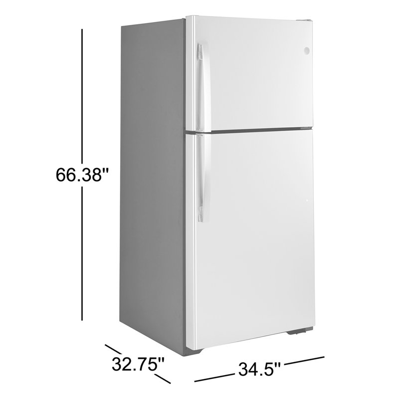 Smudge Resistant Stainless Steel 21.9 cu. ft. Top Freezer Refrigerator