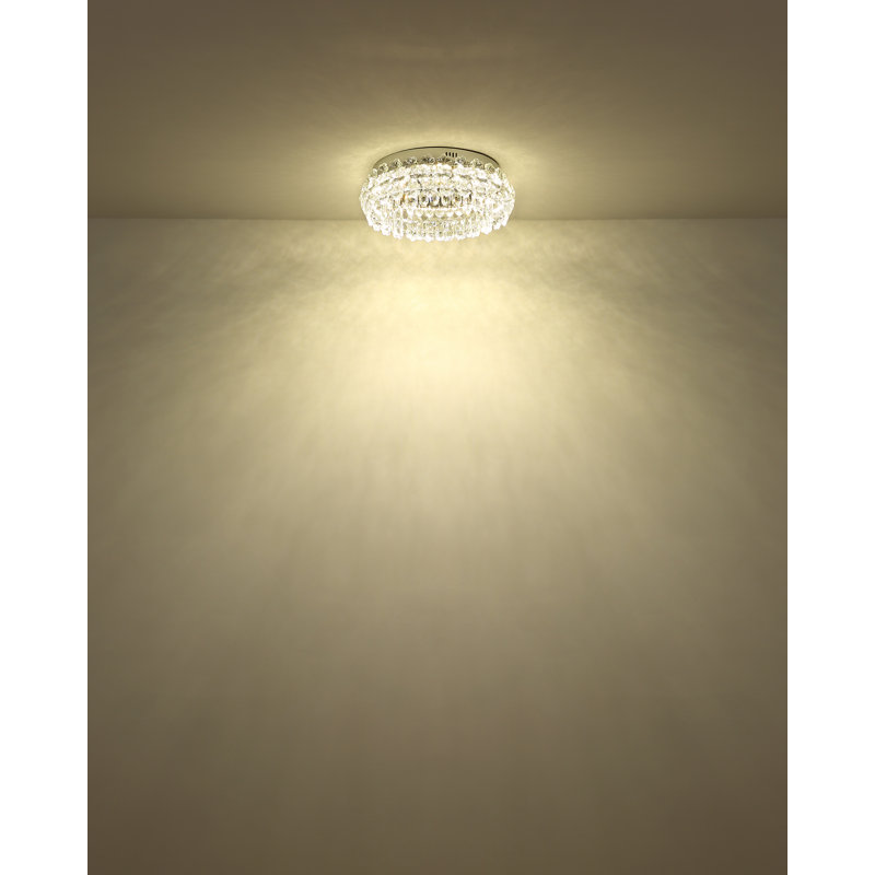 Crystal LED Flush Mount