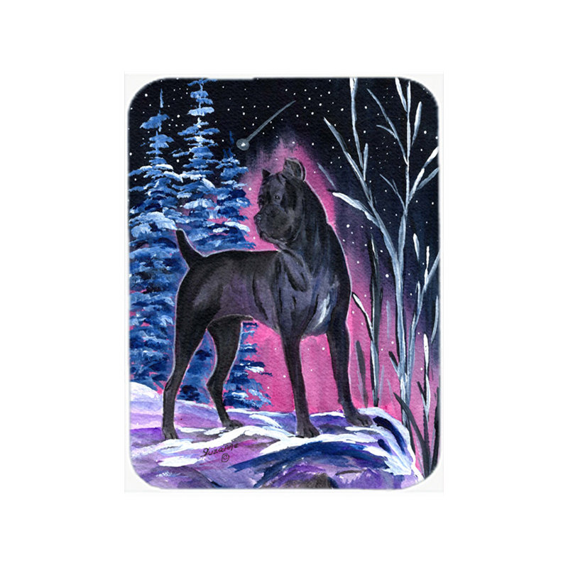 Planche à découper en verre de couleur Cane Corso®
