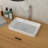 White, , 12"X19", Ceramic Bathroom Vessel Sink, Extended Rectangular Basin, Functional Ergonomics, Low Maintenance, Standard Drain Opening 19"X12", Sink For Bathroom, Ceramic, Countertop Design, ,