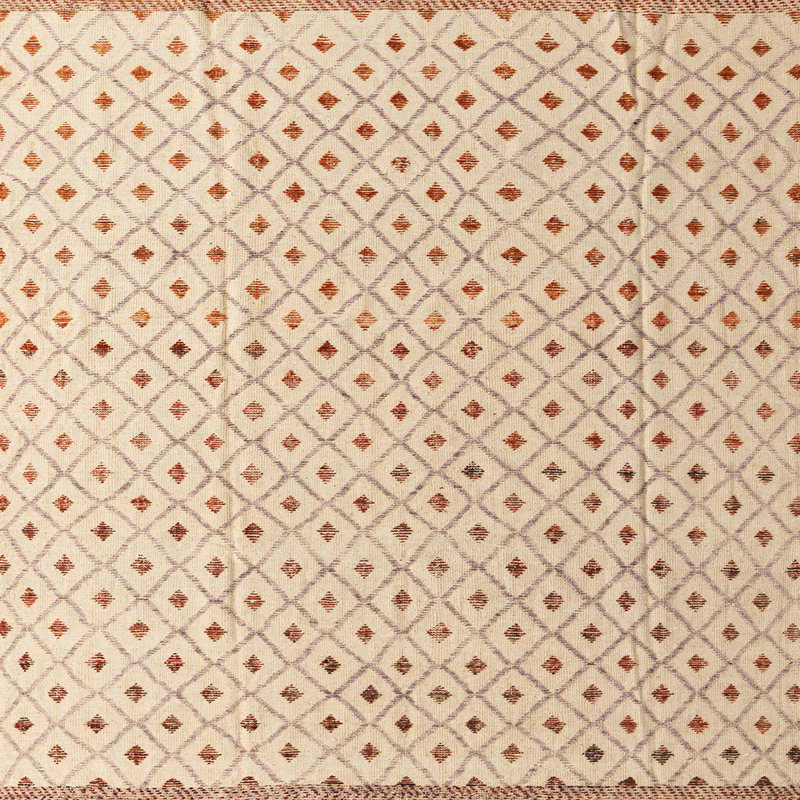Abstract Indoor Rug, Square 8'