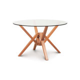 Exeter Round Glass Top Table