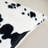 Cow Print Faux Fur Animal Print 20" Throw Pillow Cover