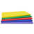 Bleu / vert / jaune / mauve / rouge