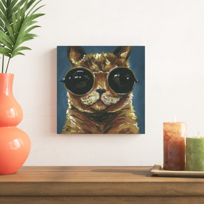 «Dapper Animal I» par Jennifer Rutledge, reproduction d'art sur toile