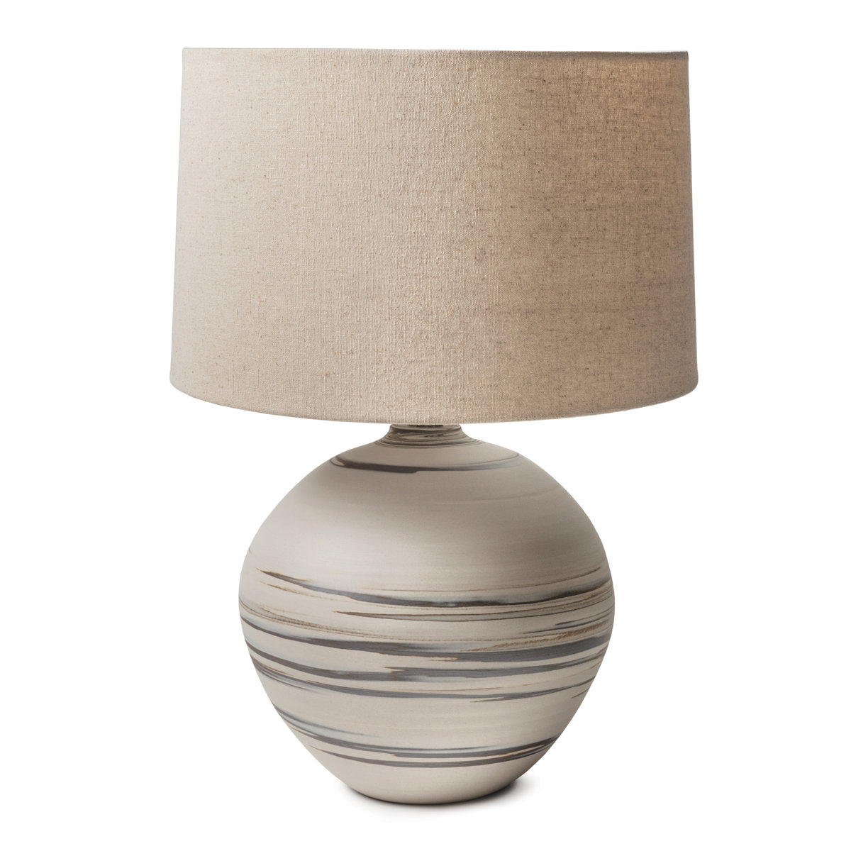 Simon Pearce Beachstone Lamp