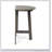 WESTMONT HALF-ROUND BISTRO TABLE, GREY