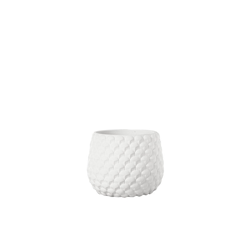 Urban Trends Collection Pot Planter, 6.25" H x 6.25" W x 6.25" D