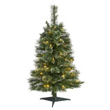 Lighted Artificial Christmas Tree