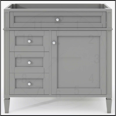 Meuble-lavabo 36 po sans lavabo supérieur
