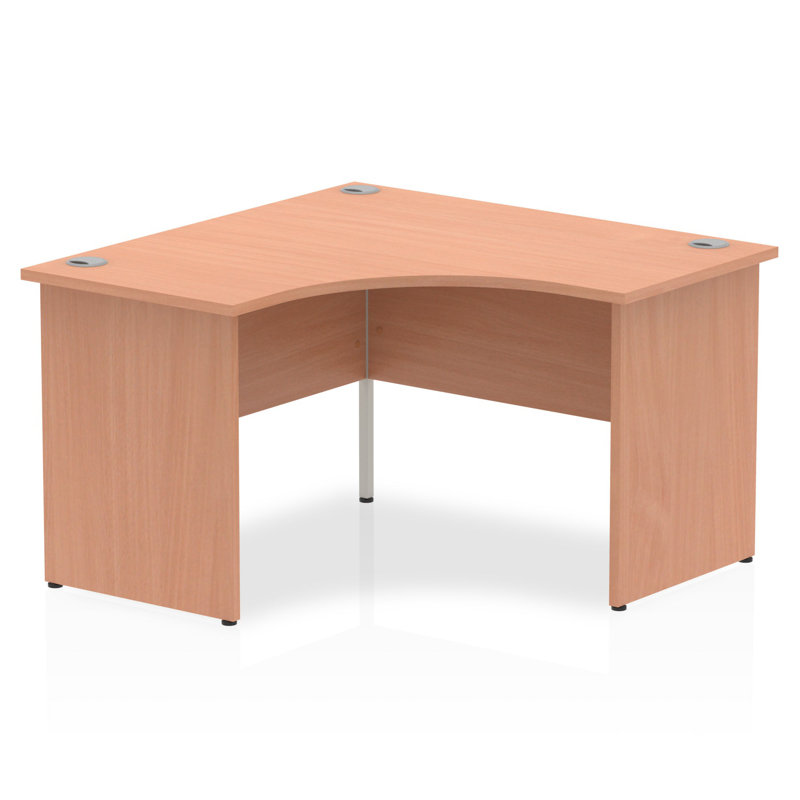 Tibay Corner Computer Desk, Beech