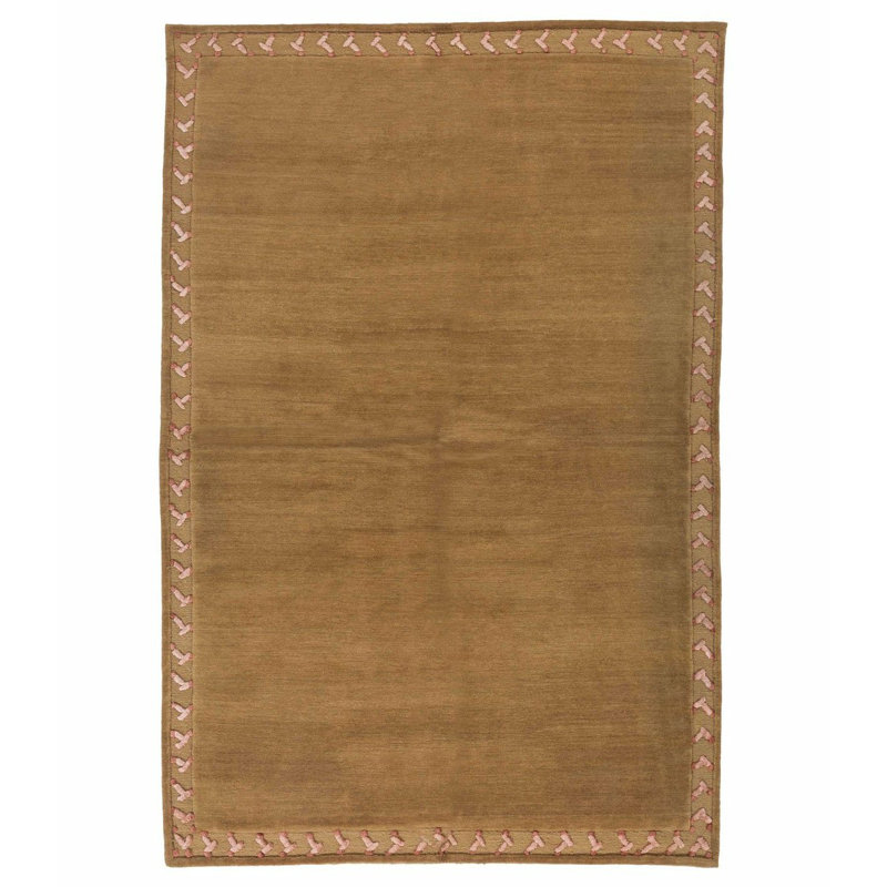 Doodles One-of-a-Kind Rectangle 6' X 9' Hand Knotted Area Rug