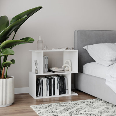 Sulmy Solid Wood Ladder Bookcase