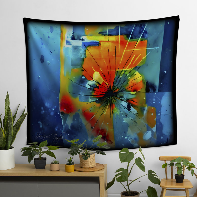 The Butterfly Effect Tapestry, 50" H x 60" W