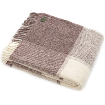 Lifestyle Block Hand Woven Throw Blanket