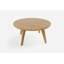 Manzanillo Outdoor Round Teak Coffee Table