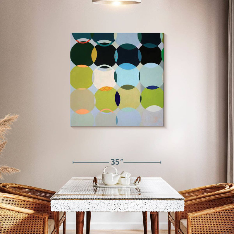 Circles No. 1, 36" H x 36" W
