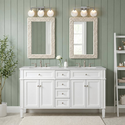 Ensemble de meuble-lavabo double 60 "Rivers