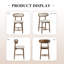Tabouret de bar 24,8 po H 24,8 po-910123380