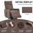 Chenille Single Motor Power Lift Recliner Chair With Massage And Heat-591503572