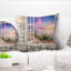 Coussin paysage avec fenêtre-315380425