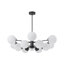 Buchholtz 90cm Modern Opal Glass Bubble Sputnik Chandelier -116648657